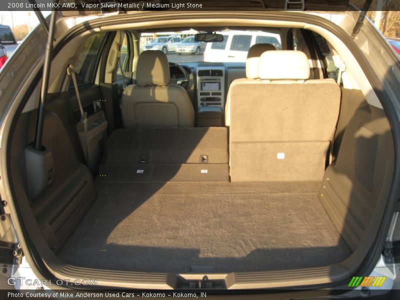 Vapor Silver Metallic / Medium Light Stone 2008 Lincoln MKX AWD