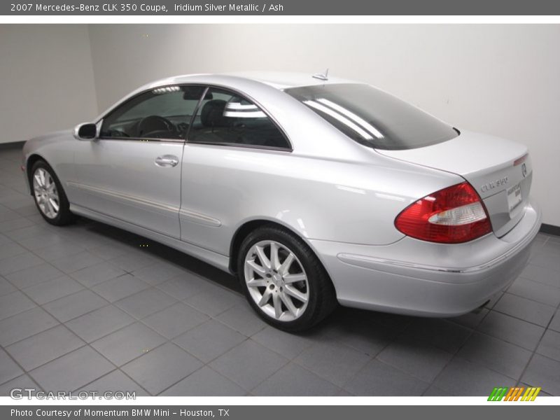 Iridium Silver Metallic / Ash 2007 Mercedes-Benz CLK 350 Coupe