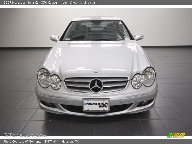 Iridium Silver Metallic / Ash 2007 Mercedes-Benz CLK 350 Coupe