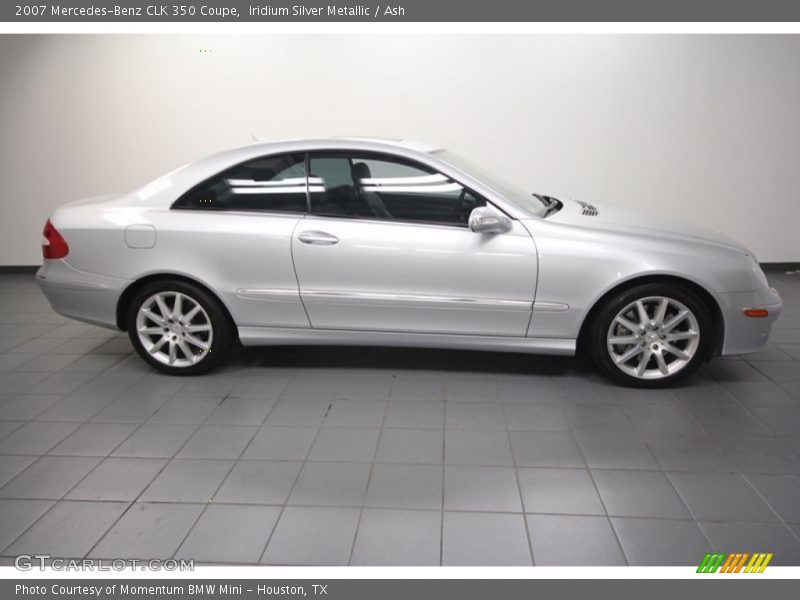 Iridium Silver Metallic / Ash 2007 Mercedes-Benz CLK 350 Coupe