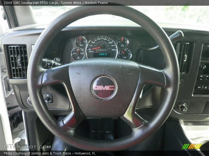 Summit White / Medium Pewter 2008 GMC Savana Van 3500 Cargo