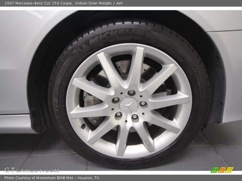Iridium Silver Metallic / Ash 2007 Mercedes-Benz CLK 350 Coupe