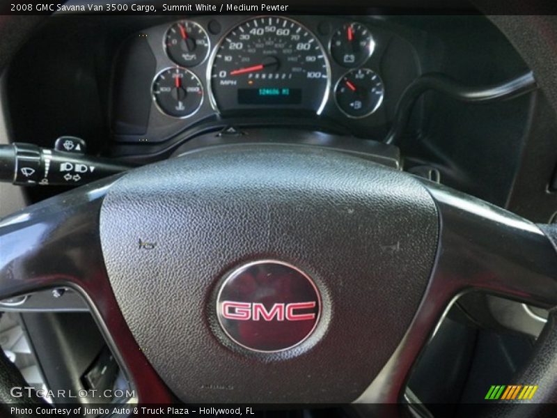 Summit White / Medium Pewter 2008 GMC Savana Van 3500 Cargo
