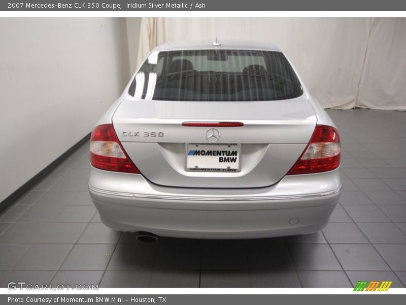 Iridium Silver Metallic / Ash 2007 Mercedes-Benz CLK 350 Coupe