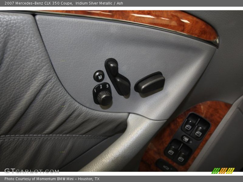 Iridium Silver Metallic / Ash 2007 Mercedes-Benz CLK 350 Coupe