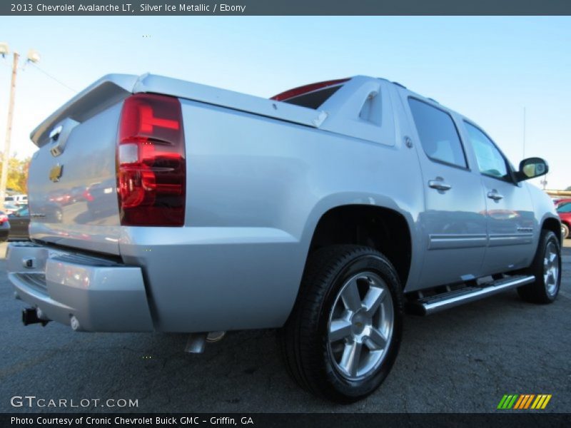 Silver Ice Metallic / Ebony 2013 Chevrolet Avalanche LT