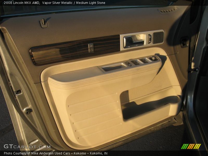 Vapor Silver Metallic / Medium Light Stone 2008 Lincoln MKX AWD