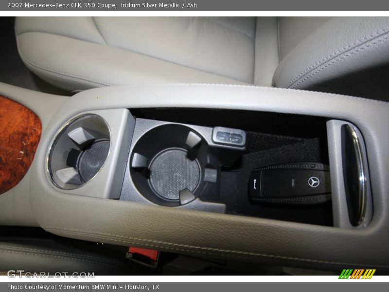 Iridium Silver Metallic / Ash 2007 Mercedes-Benz CLK 350 Coupe