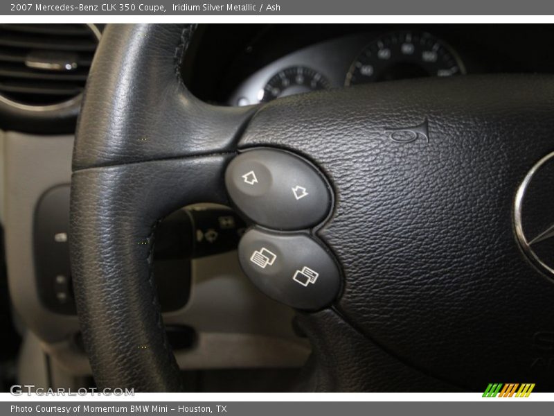 Iridium Silver Metallic / Ash 2007 Mercedes-Benz CLK 350 Coupe
