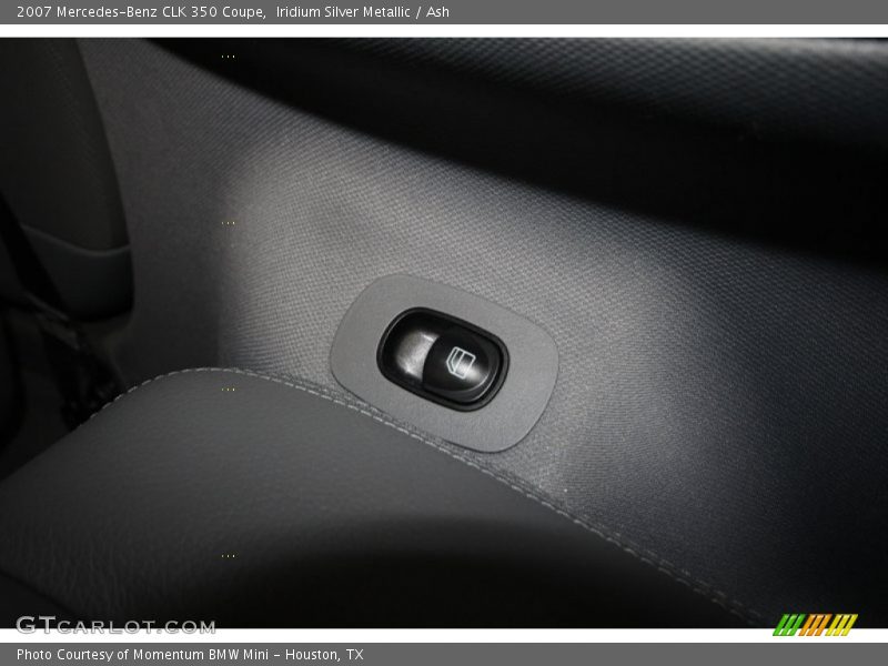 Iridium Silver Metallic / Ash 2007 Mercedes-Benz CLK 350 Coupe