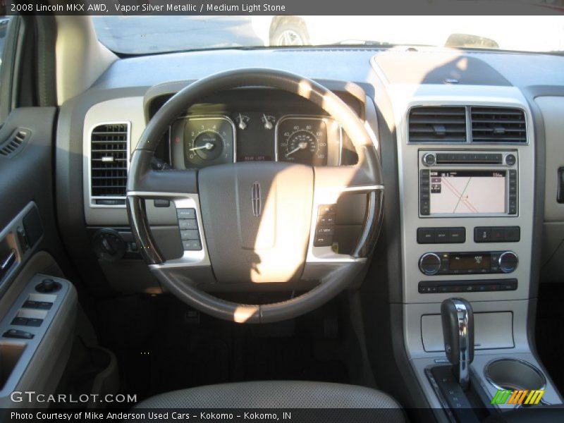 Vapor Silver Metallic / Medium Light Stone 2008 Lincoln MKX AWD