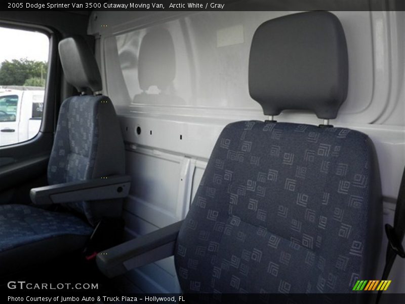 Arctic White / Gray 2005 Dodge Sprinter Van 3500 Cutaway Moving Van