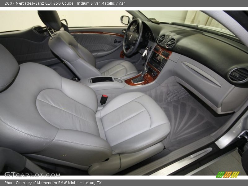 Iridium Silver Metallic / Ash 2007 Mercedes-Benz CLK 350 Coupe