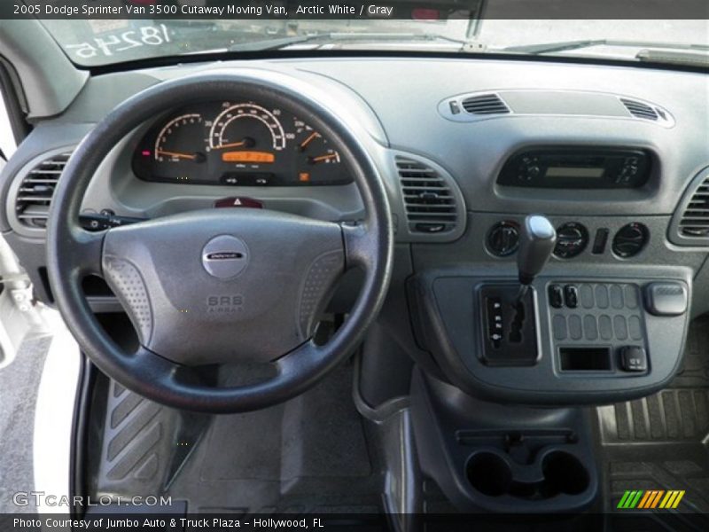Dashboard of 2005 Sprinter Van 3500 Cutaway Moving Van