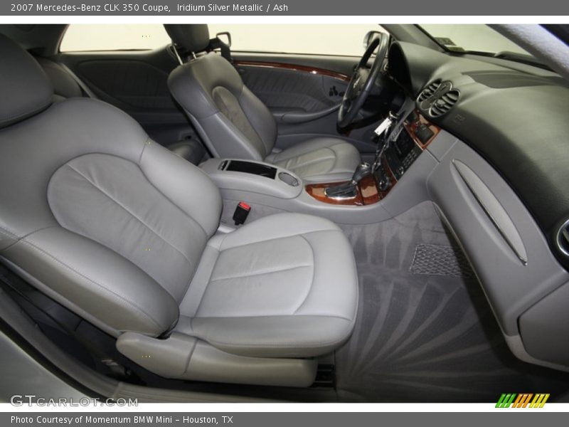 Iridium Silver Metallic / Ash 2007 Mercedes-Benz CLK 350 Coupe