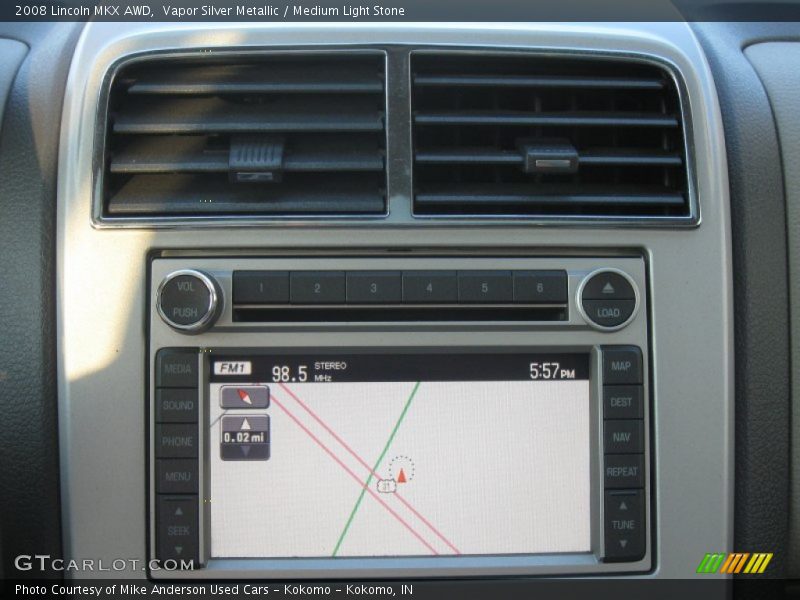 Vapor Silver Metallic / Medium Light Stone 2008 Lincoln MKX AWD