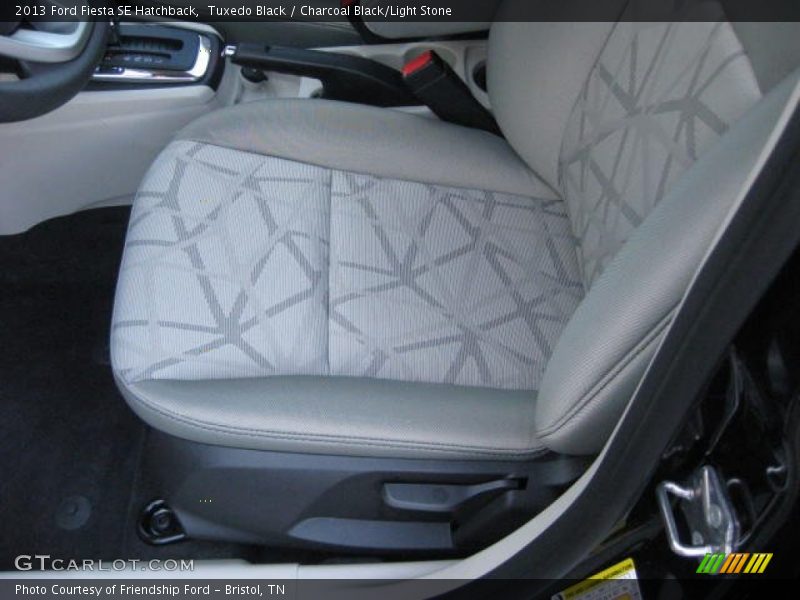 Tuxedo Black / Charcoal Black/Light Stone 2013 Ford Fiesta SE Hatchback