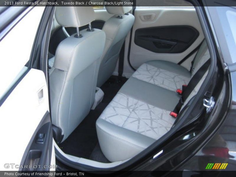 Tuxedo Black / Charcoal Black/Light Stone 2013 Ford Fiesta SE Hatchback
