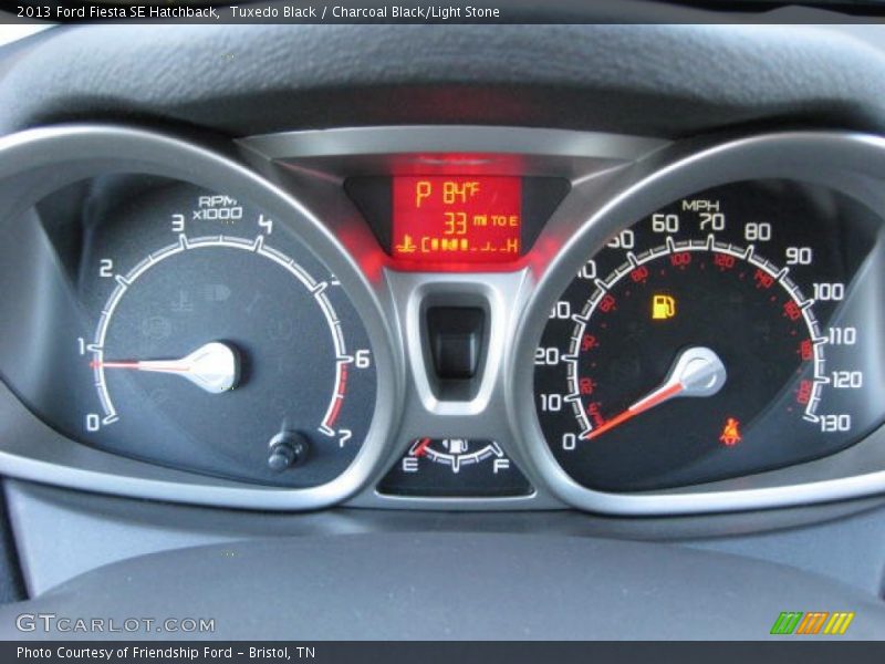 Tuxedo Black / Charcoal Black/Light Stone 2013 Ford Fiesta SE Hatchback