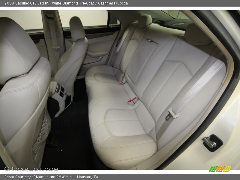 White Diamond Tri-Coat / Cashmere/Cocoa 2008 Cadillac CTS Sedan