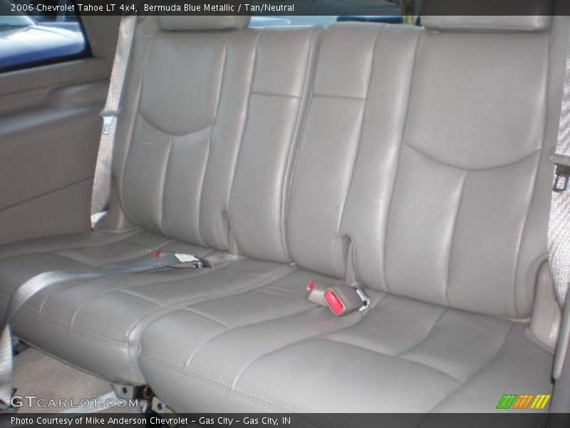 Bermuda Blue Metallic / Tan/Neutral 2006 Chevrolet Tahoe LT 4x4