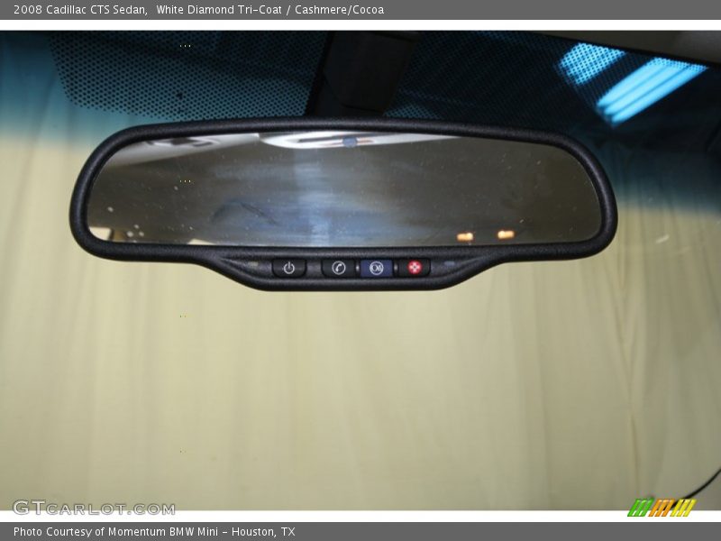 White Diamond Tri-Coat / Cashmere/Cocoa 2008 Cadillac CTS Sedan