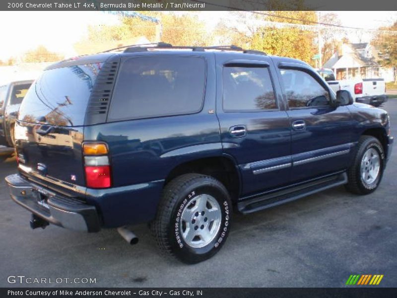 Bermuda Blue Metallic / Tan/Neutral 2006 Chevrolet Tahoe LT 4x4