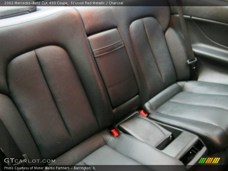 Firemist Red Metallic / Charcoal 2001 Mercedes-Benz CLK 430 Coupe