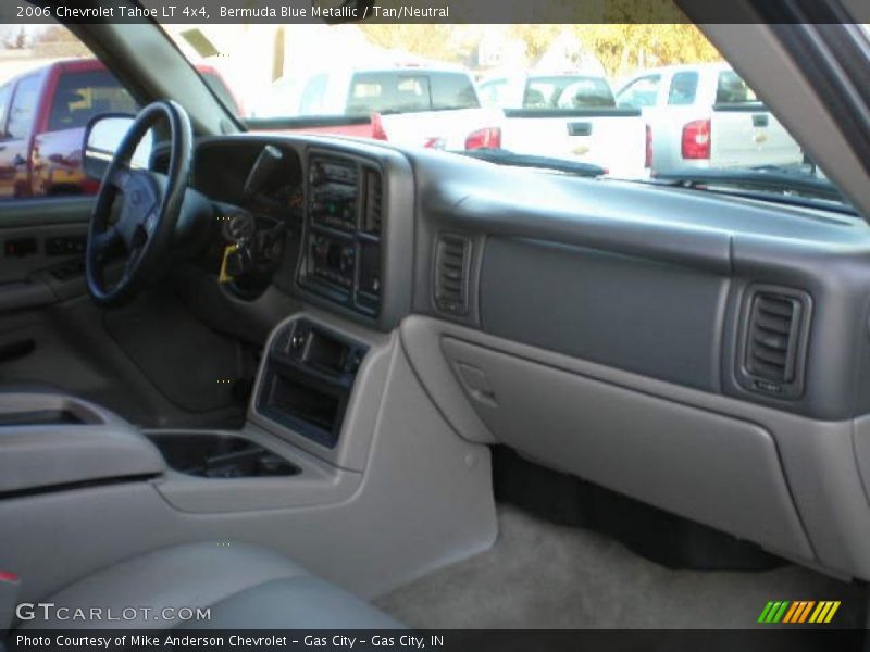 Bermuda Blue Metallic / Tan/Neutral 2006 Chevrolet Tahoe LT 4x4