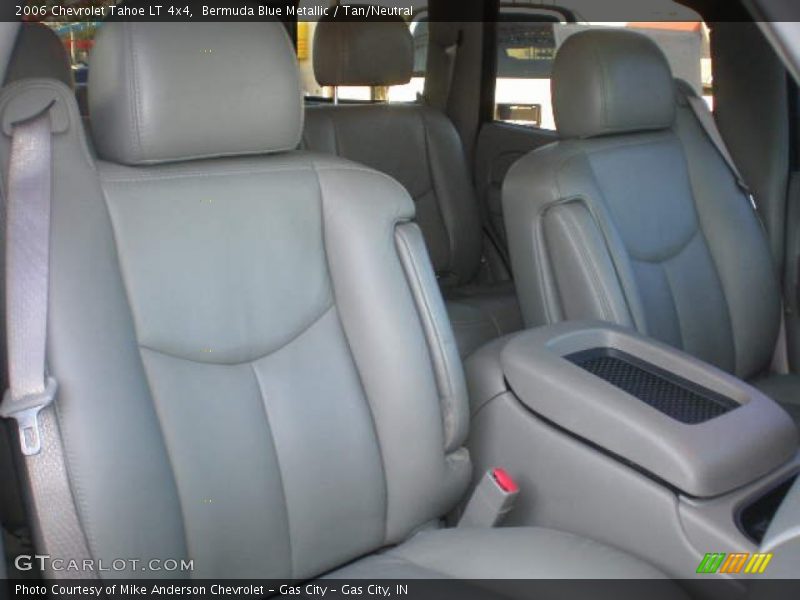 Bermuda Blue Metallic / Tan/Neutral 2006 Chevrolet Tahoe LT 4x4