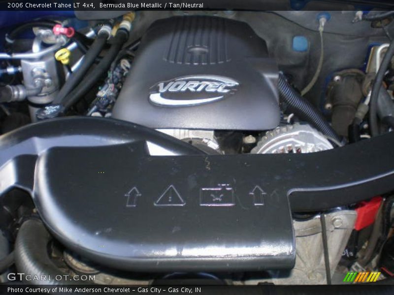 Bermuda Blue Metallic / Tan/Neutral 2006 Chevrolet Tahoe LT 4x4