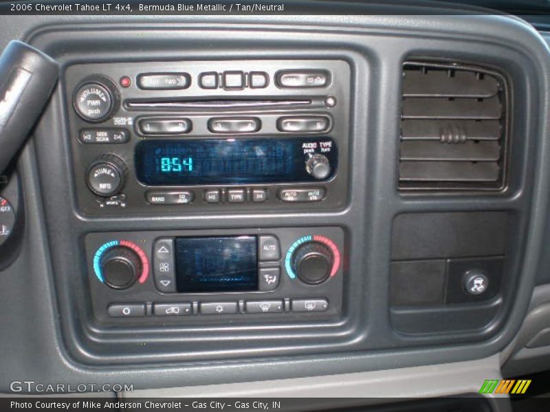 Bermuda Blue Metallic / Tan/Neutral 2006 Chevrolet Tahoe LT 4x4