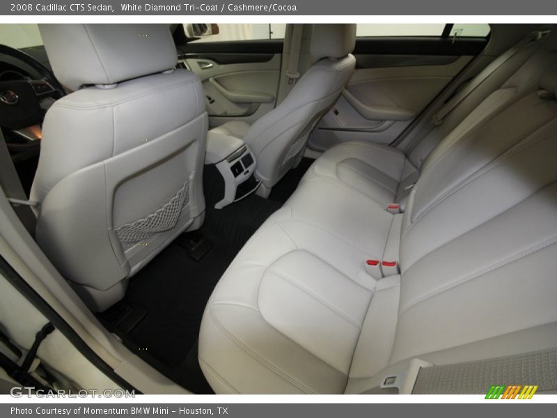White Diamond Tri-Coat / Cashmere/Cocoa 2008 Cadillac CTS Sedan