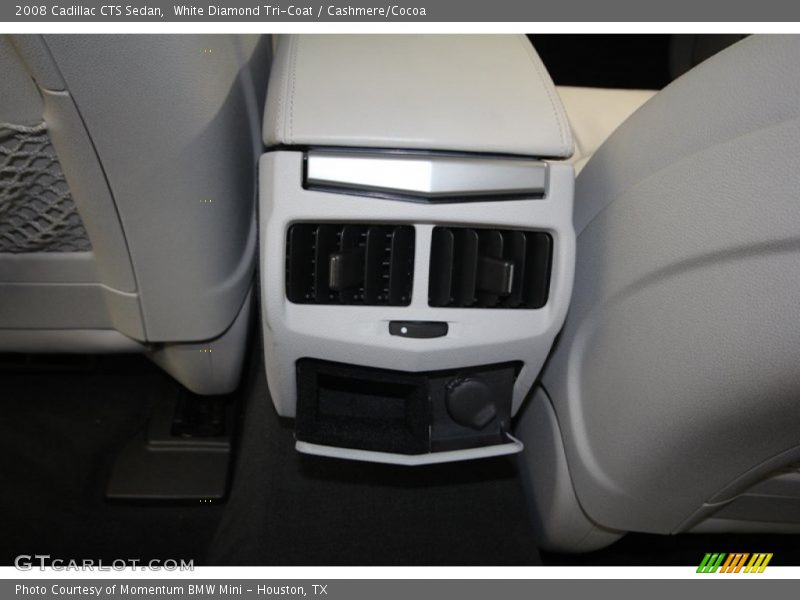 White Diamond Tri-Coat / Cashmere/Cocoa 2008 Cadillac CTS Sedan
