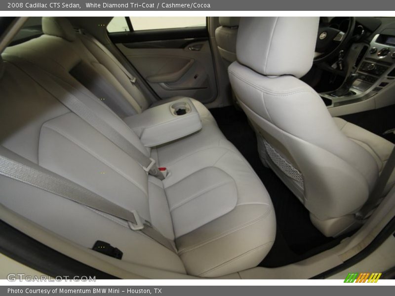 White Diamond Tri-Coat / Cashmere/Cocoa 2008 Cadillac CTS Sedan