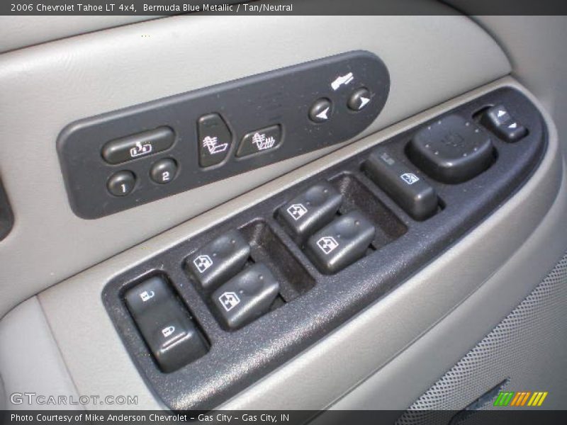 Bermuda Blue Metallic / Tan/Neutral 2006 Chevrolet Tahoe LT 4x4