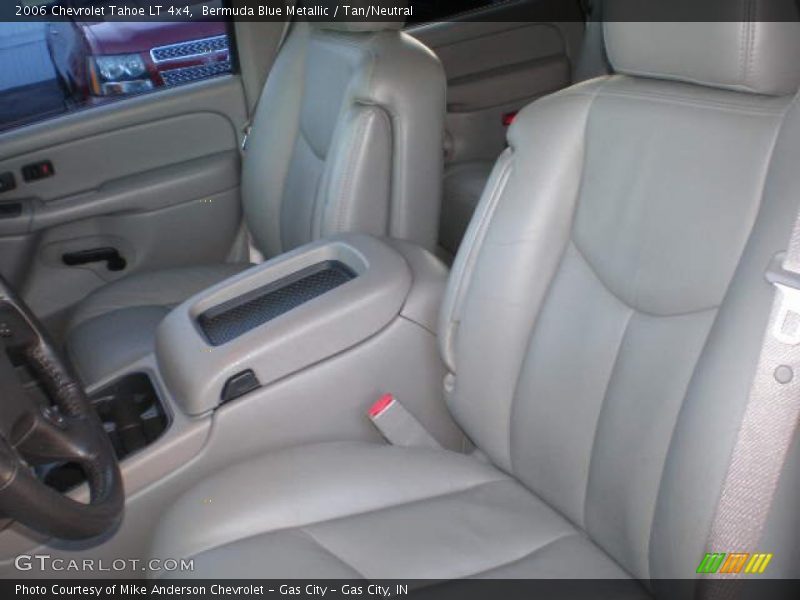 Bermuda Blue Metallic / Tan/Neutral 2006 Chevrolet Tahoe LT 4x4