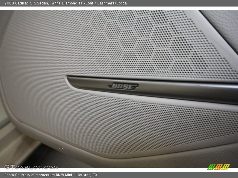 White Diamond Tri-Coat / Cashmere/Cocoa 2008 Cadillac CTS Sedan