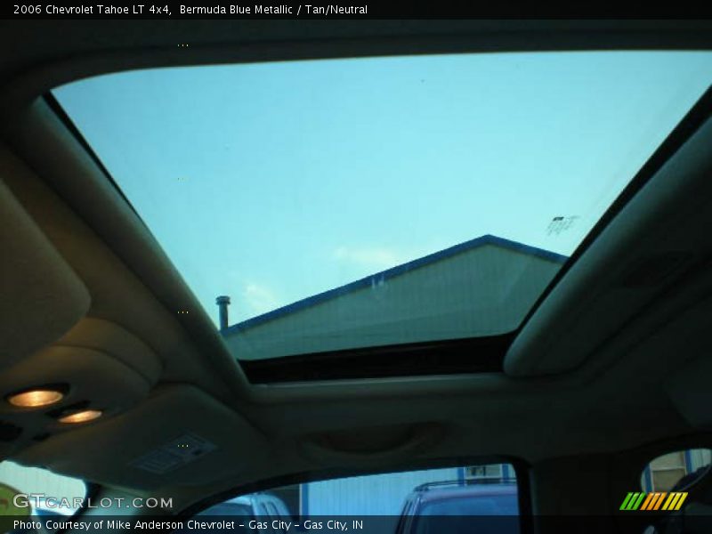 Bermuda Blue Metallic / Tan/Neutral 2006 Chevrolet Tahoe LT 4x4