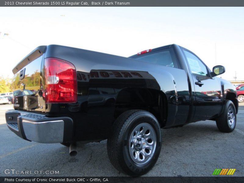 Black / Dark Titanium 2013 Chevrolet Silverado 1500 LS Regular Cab