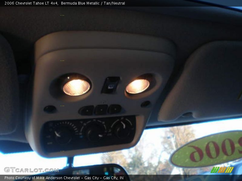 Bermuda Blue Metallic / Tan/Neutral 2006 Chevrolet Tahoe LT 4x4