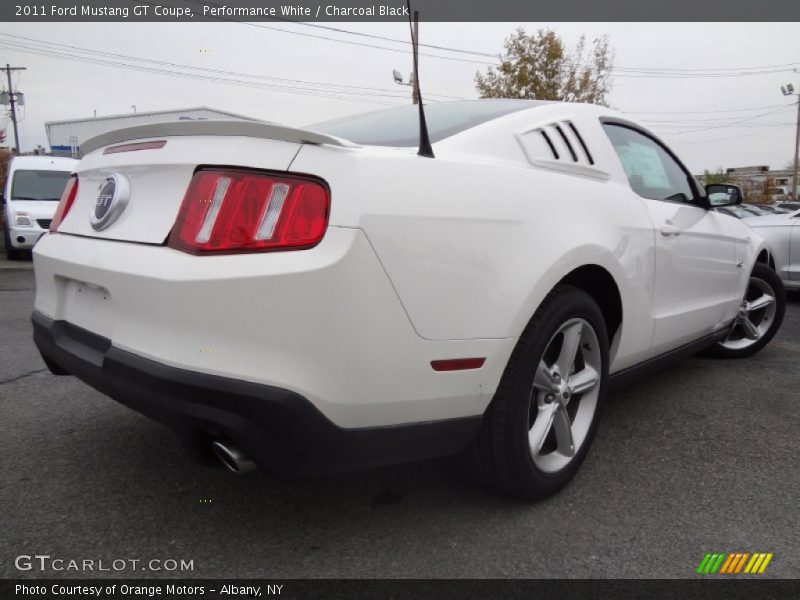Performance White / Charcoal Black 2011 Ford Mustang GT Coupe