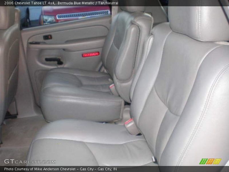 Bermuda Blue Metallic / Tan/Neutral 2006 Chevrolet Tahoe LT 4x4