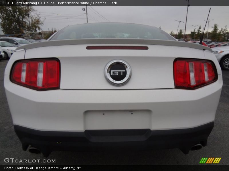 Performance White / Charcoal Black 2011 Ford Mustang GT Coupe