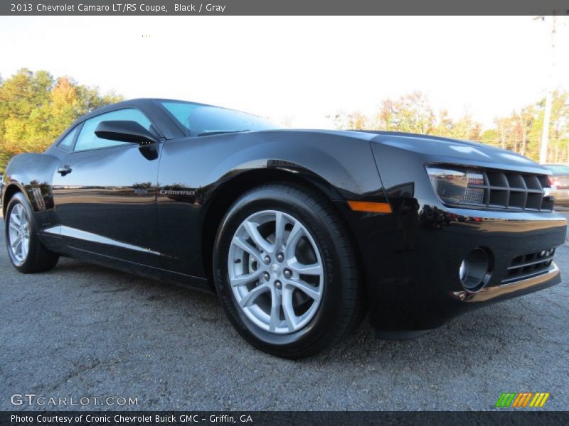 Black / Gray 2013 Chevrolet Camaro LT/RS Coupe