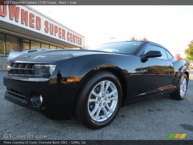 Black / Gray 2013 Chevrolet Camaro LT/RS Coupe