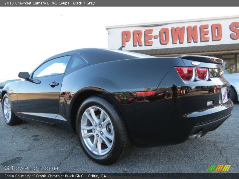 Black / Gray 2013 Chevrolet Camaro LT/RS Coupe
