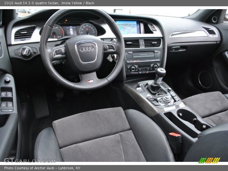 Black Interior - 2010 S4 3.0 quattro Sedan 