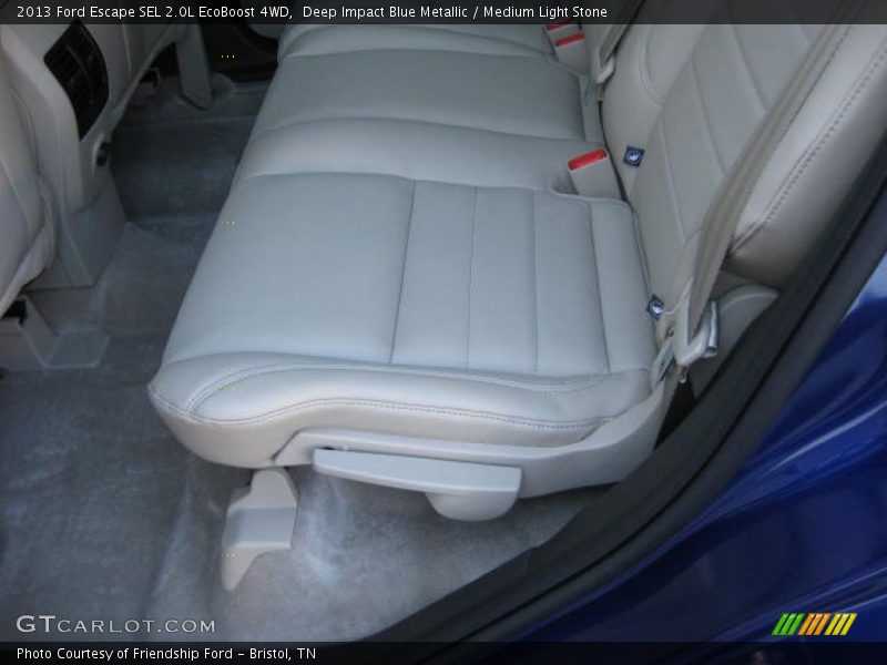 Deep Impact Blue Metallic / Medium Light Stone 2013 Ford Escape SEL 2.0L EcoBoost 4WD