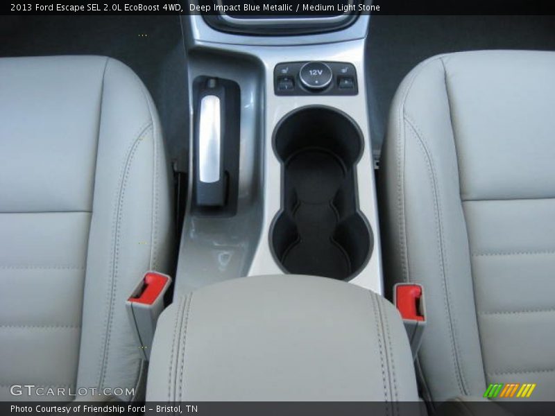 Deep Impact Blue Metallic / Medium Light Stone 2013 Ford Escape SEL 2.0L EcoBoost 4WD